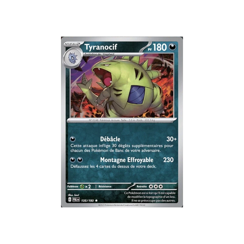 Tyranocif (Reverse Holo) PAL - 135/193