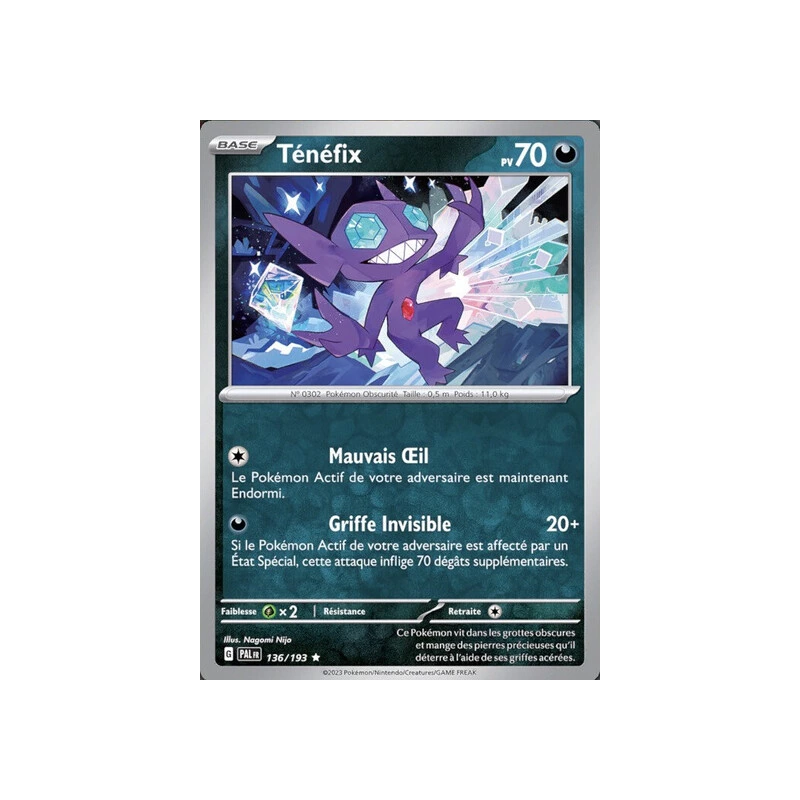 Ténéfix (Reverse Holo) PAL - 136/193