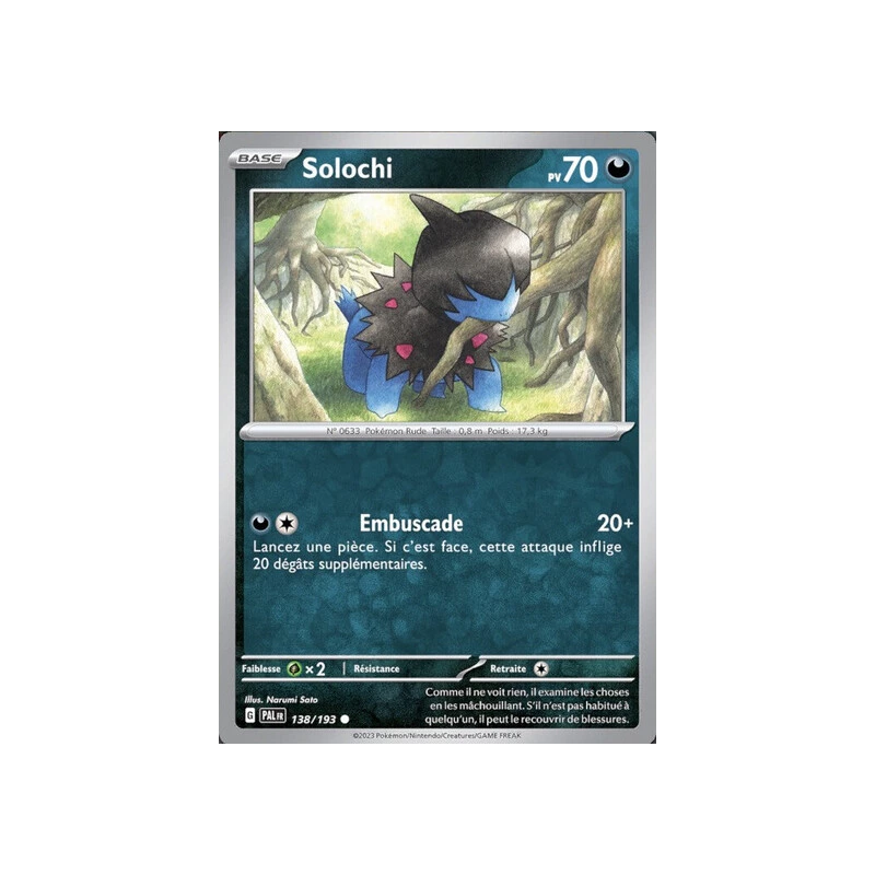 Solochi (Reverse Holo) PAL - 138/193