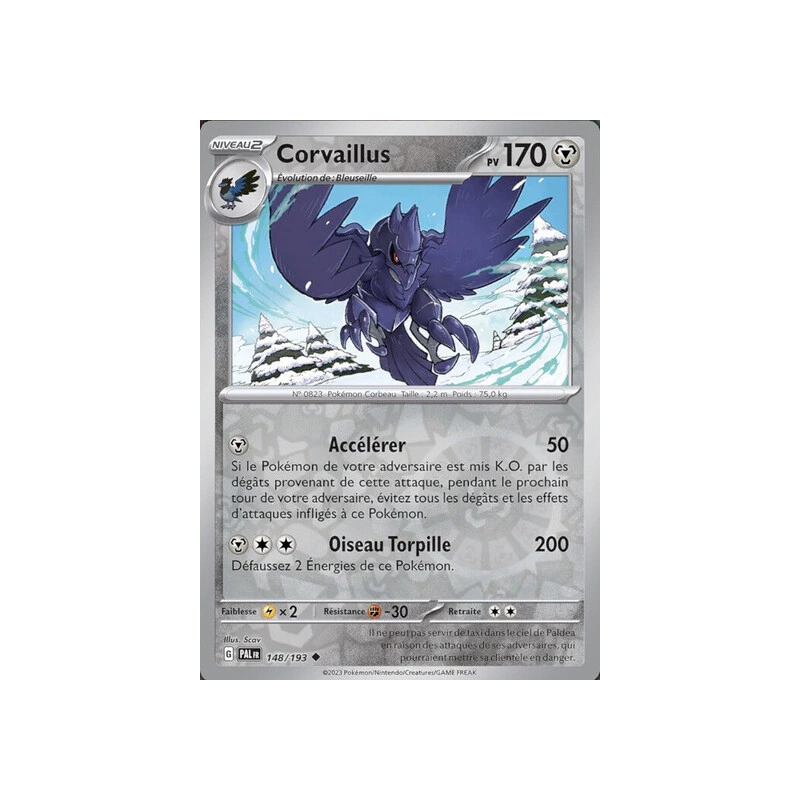 Corvaillus (Reverse Holo) PAL - 148/193