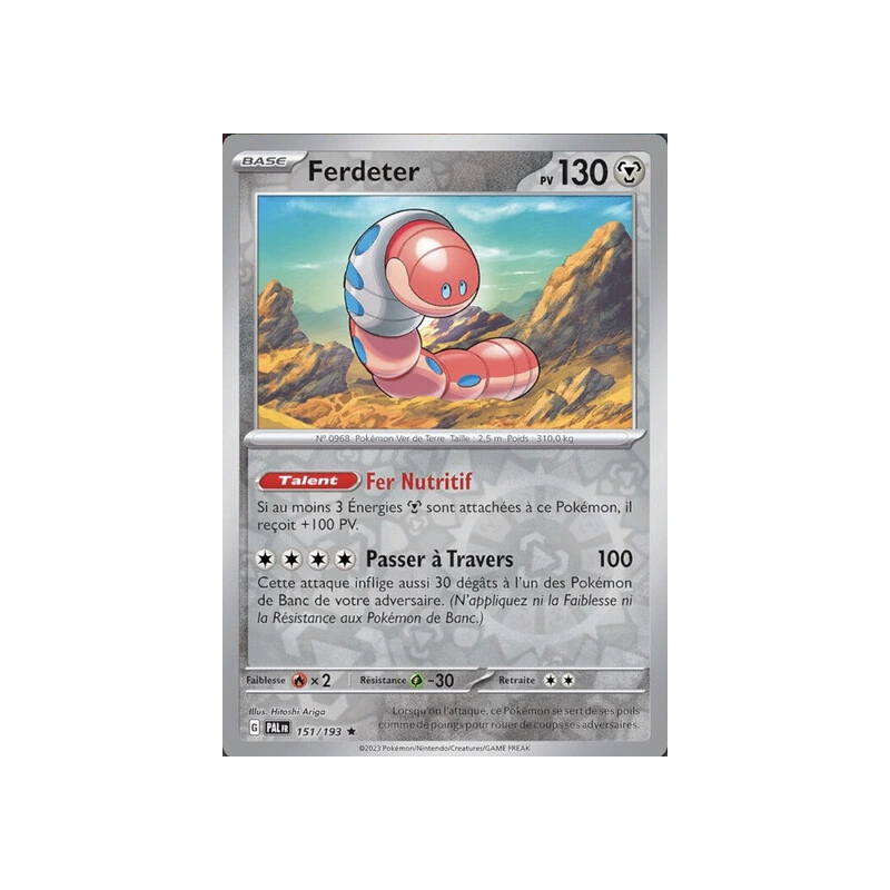Ferdeter (Reverse Holo) PAL - 151/193