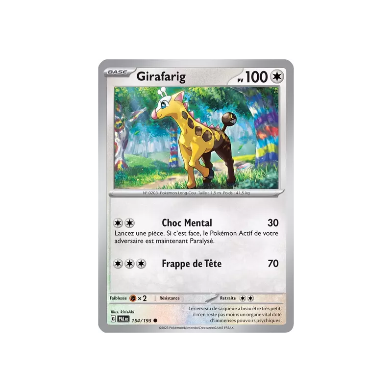 Girafarig PAL - 154/193