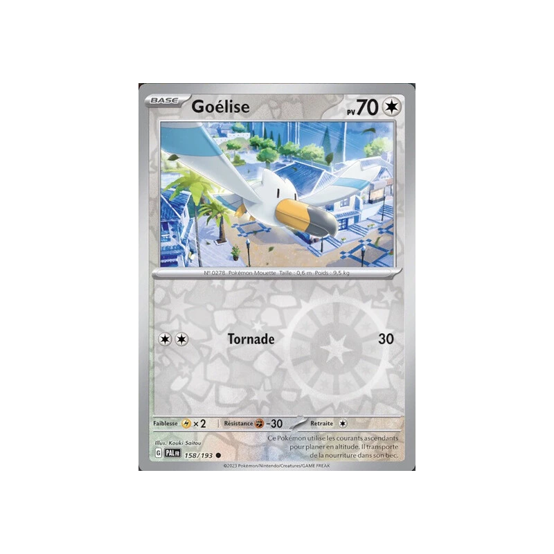 Goélise (Reverse Holo) PAL - 158/193
