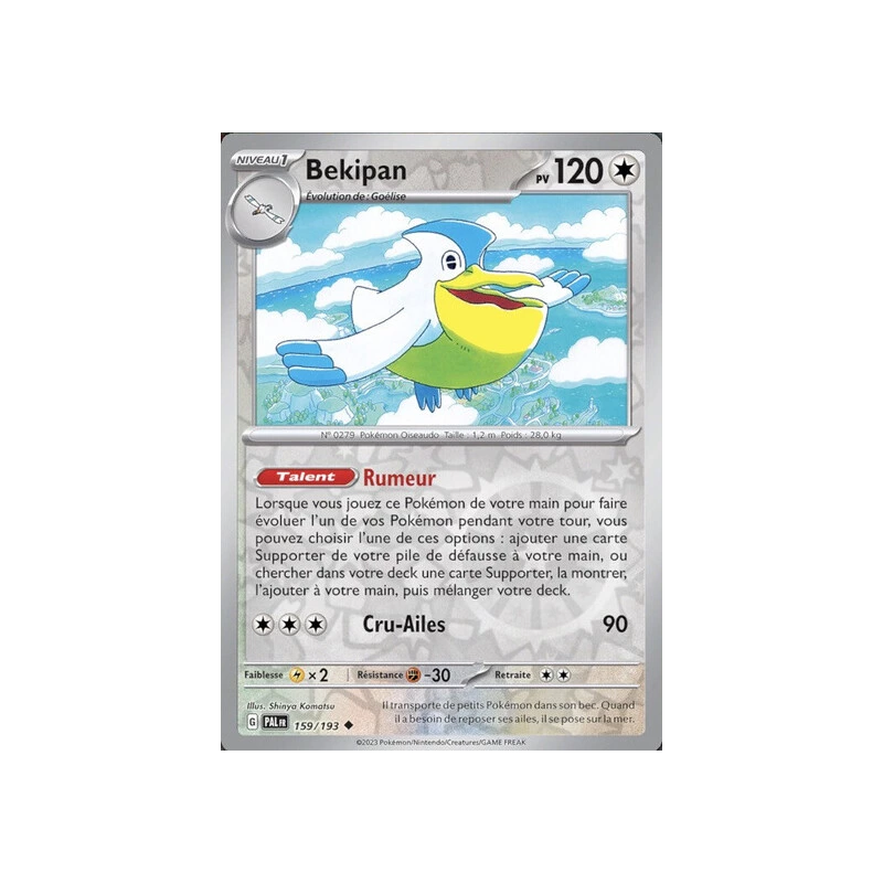 Bekipan (Reverse Holo) PAL - 159/193
