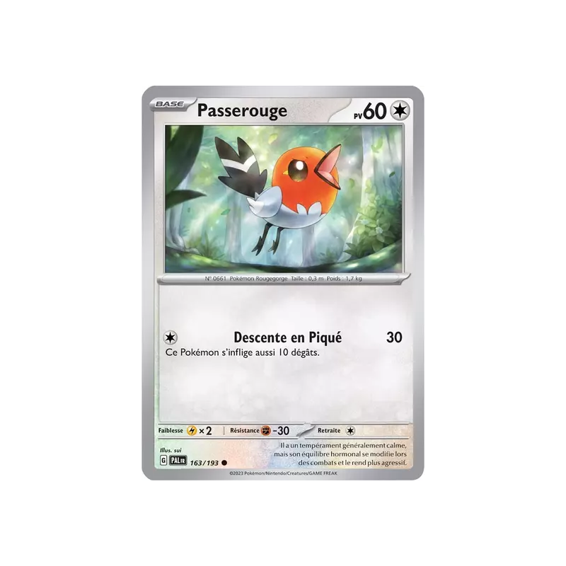 Passerouge PAL - 163/193
