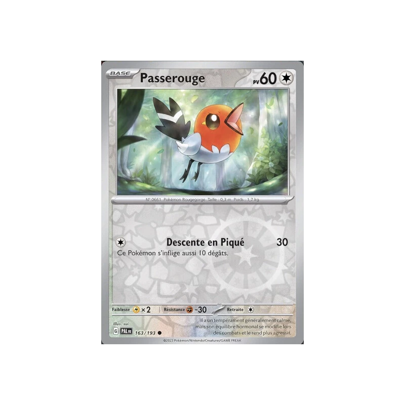 Passerouge (Reverse Holo) PAL - 163/193