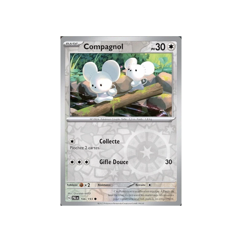Compagnol (Reverse Holo) PAL - 166/193