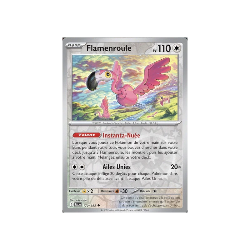 Flamenroule (Reverse Holo) PAL - 170/193