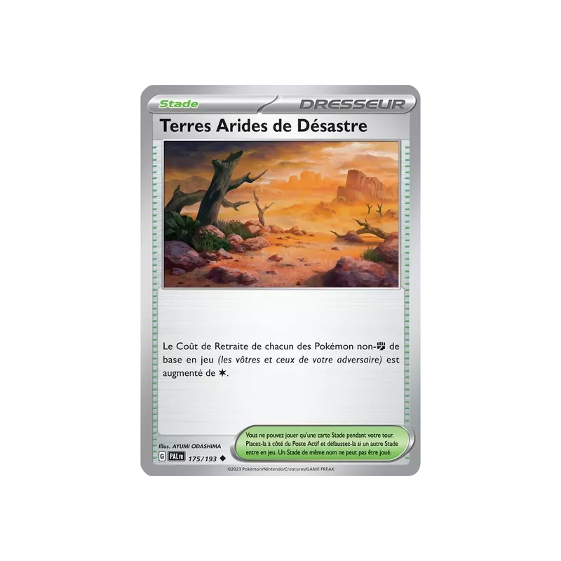 Terres Arides de Désastre PAL - 175/193