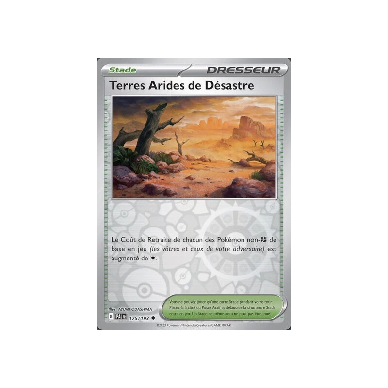 Terres Arides de Désastre (Reverse Holo) PAL - 175/193