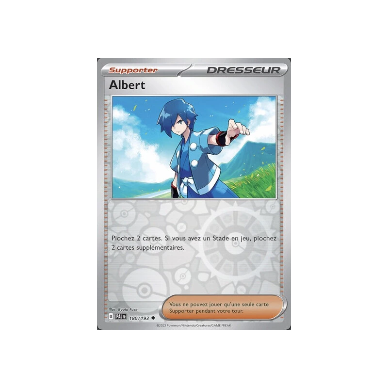 Albert (Reverse Holo) PAL - 180/193