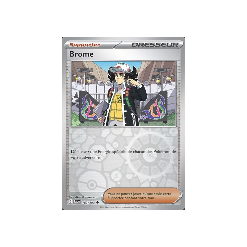 Brome (Reverse Holo) PAL - 182/193