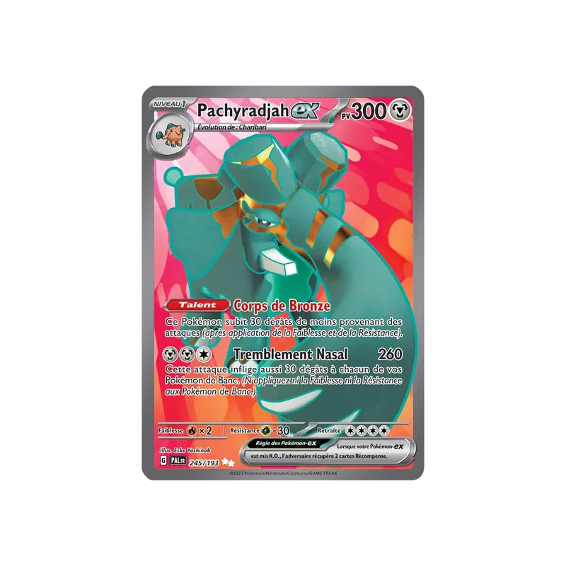 Pachyradjah EX PAL - 245/193