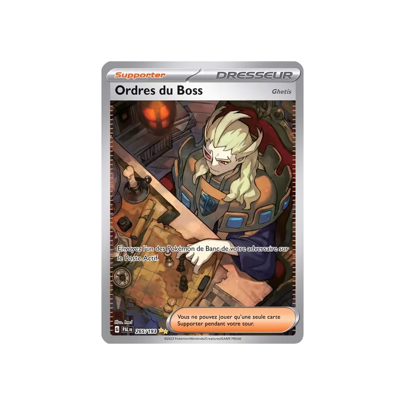 Ordres du Boss PAL - 265/193