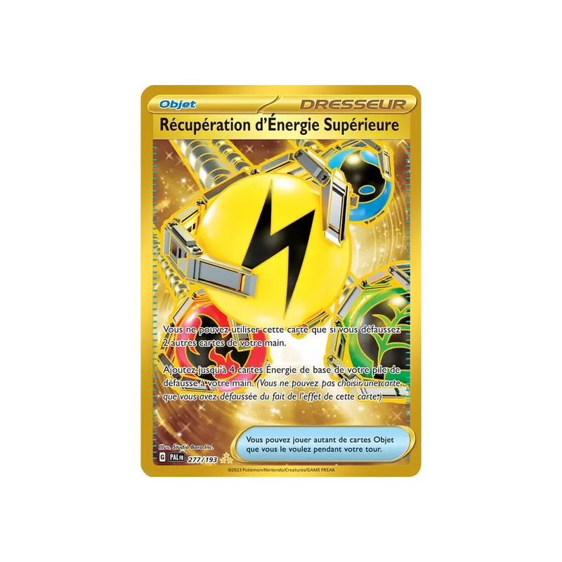Récupération d'Énergie Supérieure PAL - 277/193