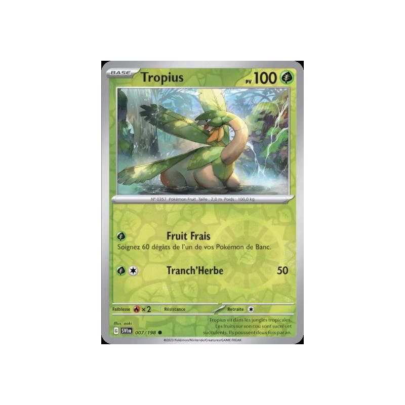 Tropius (Reverse Holo) SV01 - 007/198