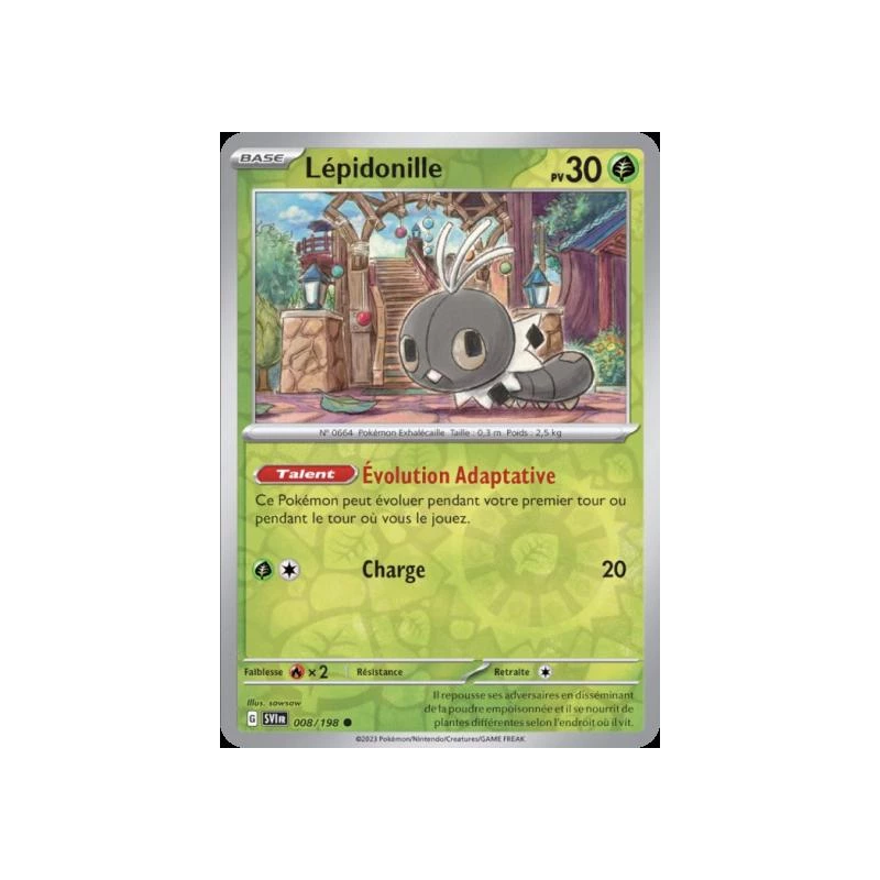 Lépidonille (Reverse Holo) SV01 - 008/198