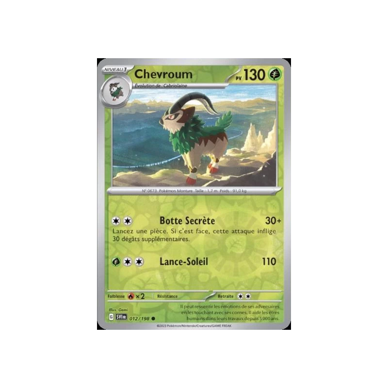 Chevroum (Reverse Holo) SV01 - 012/198