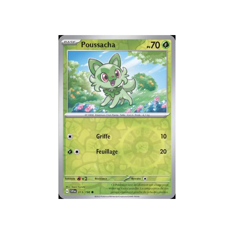 Poussacha (Reverse Holo) SV01 - 013/198