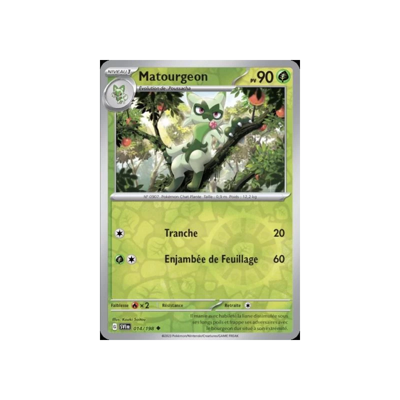 Matourgeon (Reverse Holo) SV01 - 014/198