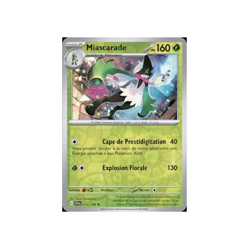 Miascarade (Reverse Holo) SV01 - 015/198