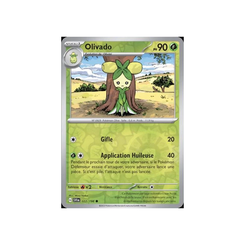 Olivado (Reverse Holo) SV01 - 022/198