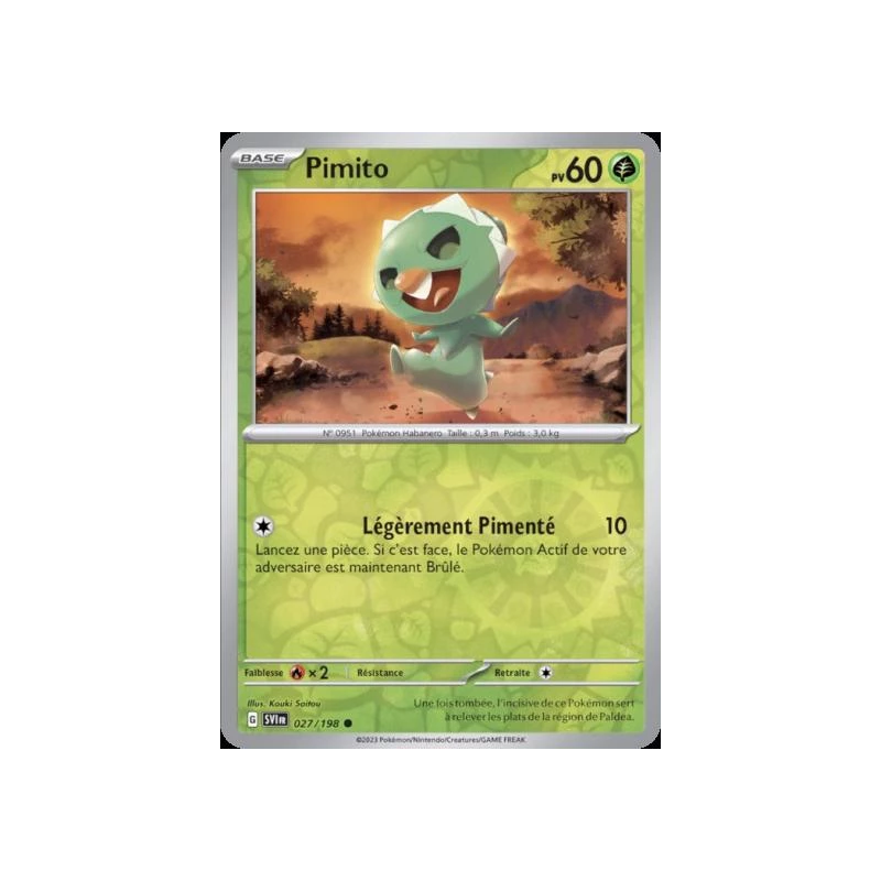 Pimito (Reverse Holo) SV01 - 027/198