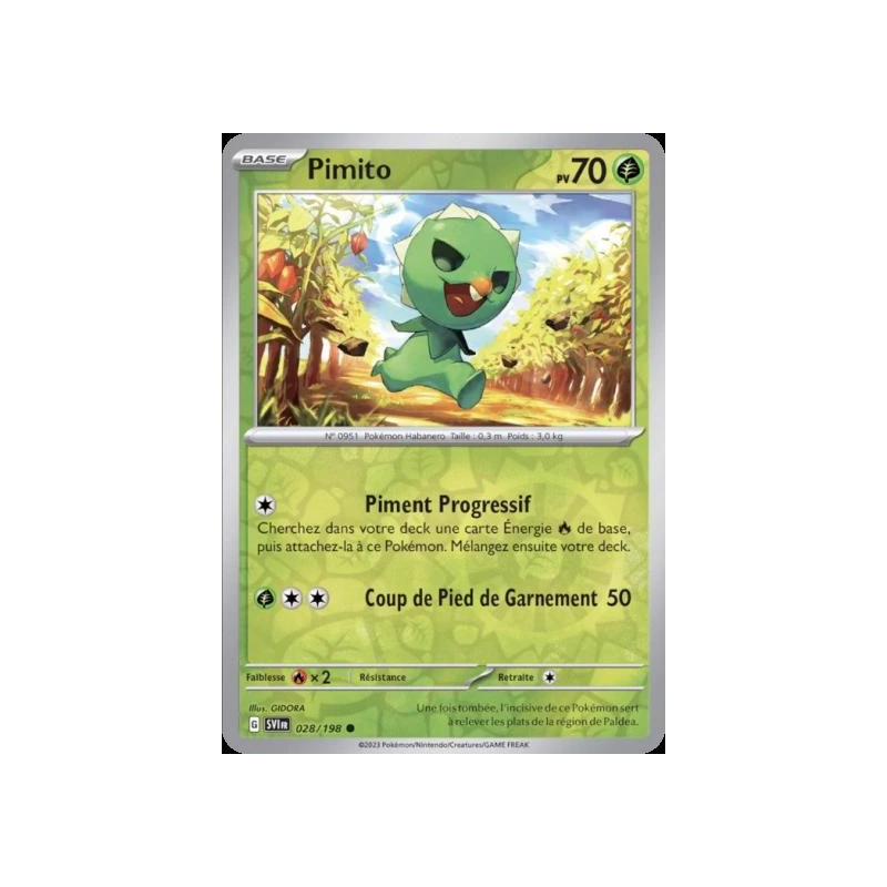 Pimito (Reverse Holo) SV01 - 028/198