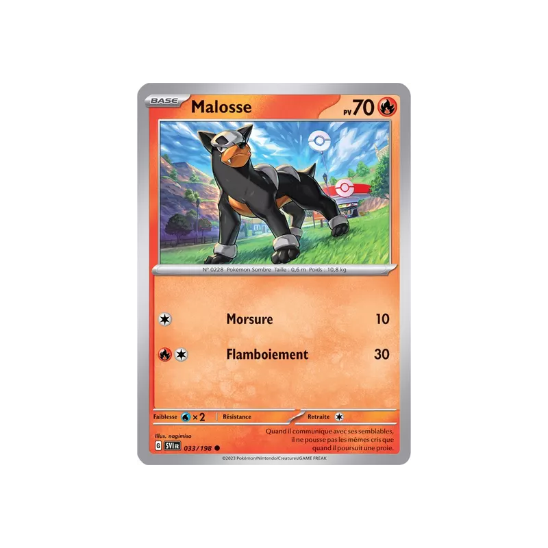 Malosse SV01 - 033/198