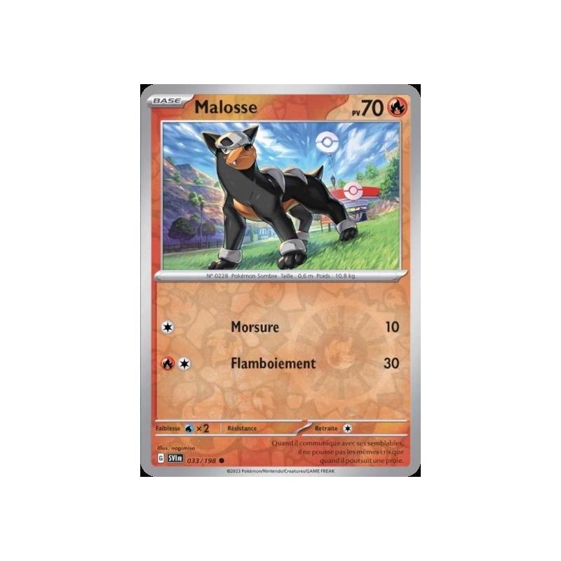 Malosse (Reverse Holo) SV01 - 033/198