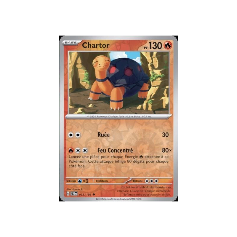 Chartor (Reverse Holo) SV01 - 035/198