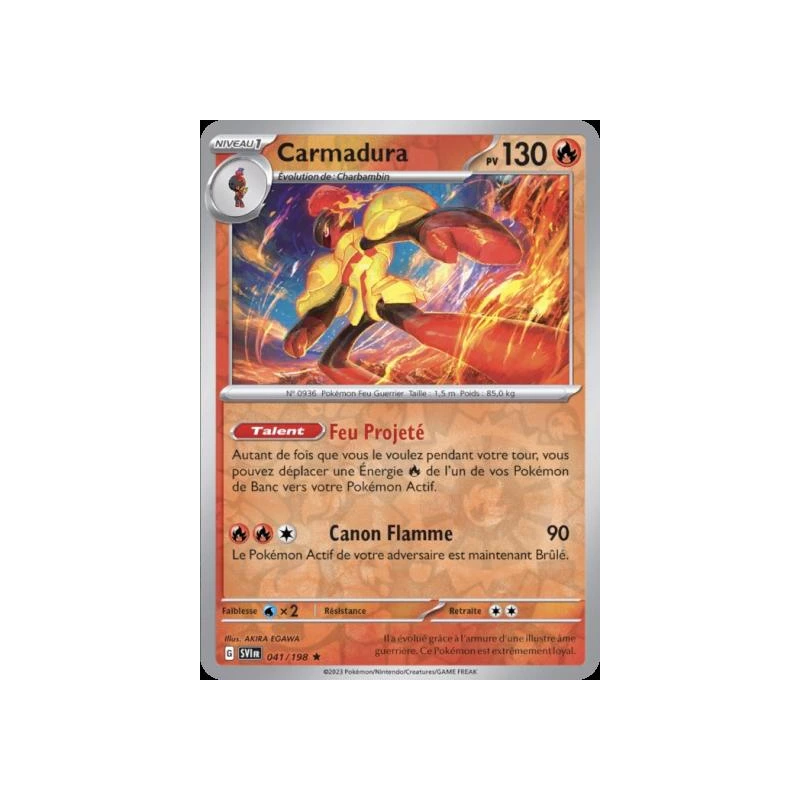 Carmadura (Reverse Holo) SV01 - 041/198