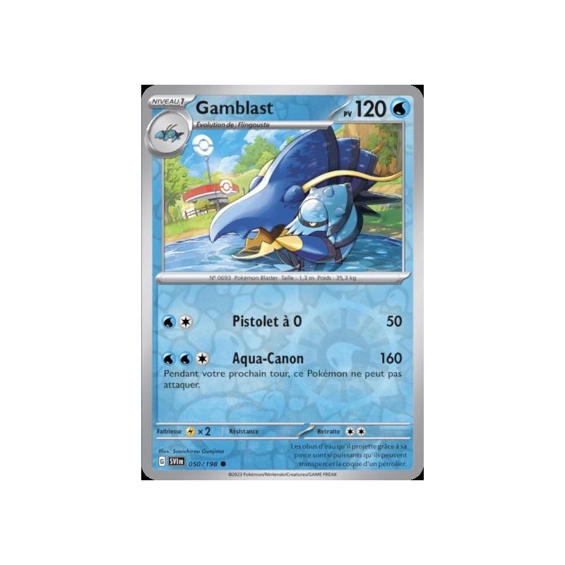 Gamblast (Reverse Holo) SV01 - 050/198