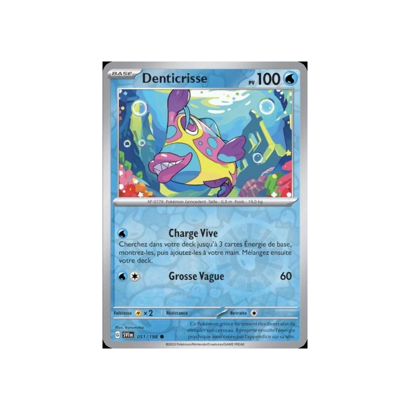 Denticrisse (Reverse Holo) SV01 - 051/198