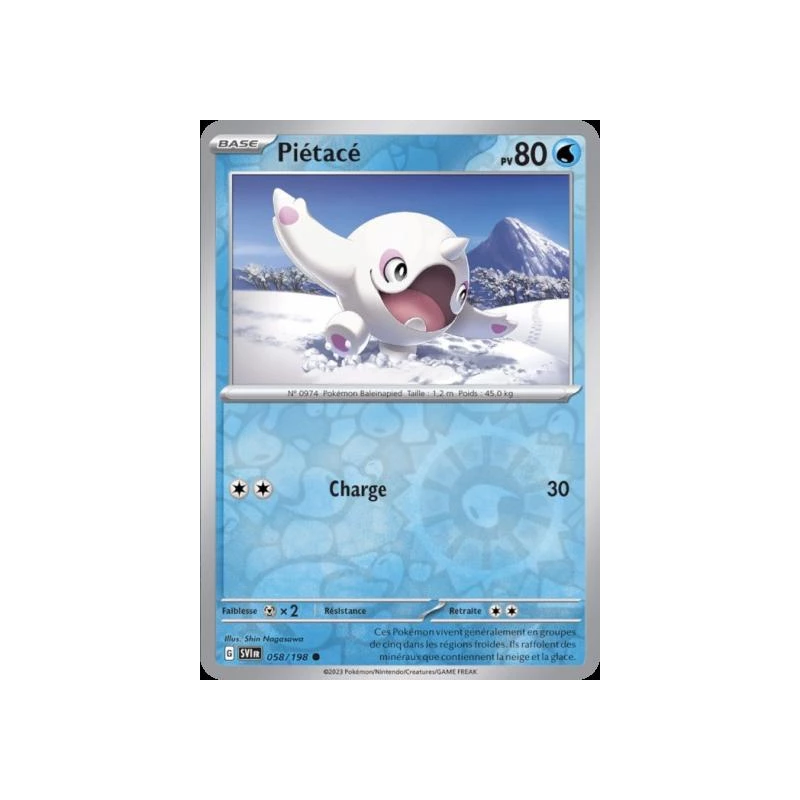 Piétacé (Reverse Holo) SV01 - 058/198