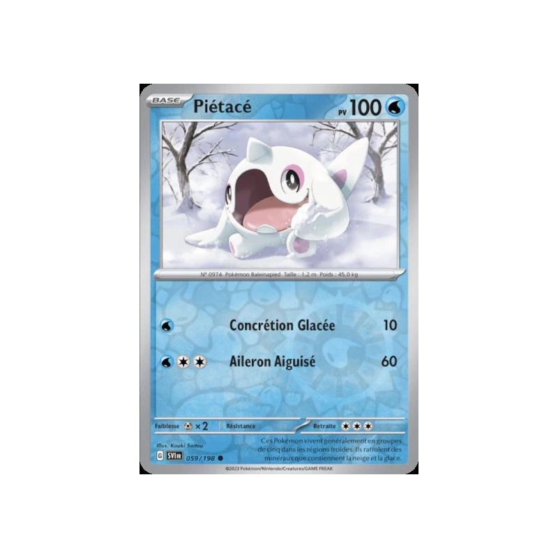 Piétacé (Reverse Holo) SV01 - 059/198