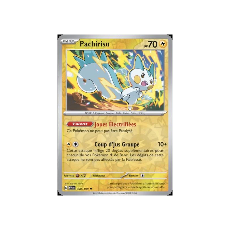 Pachirisu (Reverse Holo) SV01 - 068/198