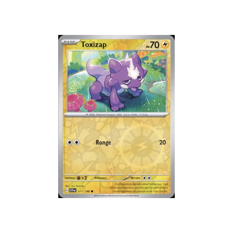 Toxizap (Reverse Holo) SV01 - 071/198
