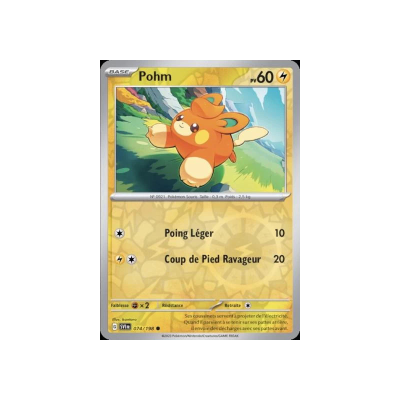 Pohm (Reverse Holo) SV01 - 074/198