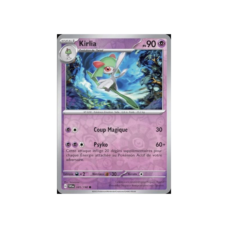 Kirlia (Reverse Holo) SV01 - 085/198