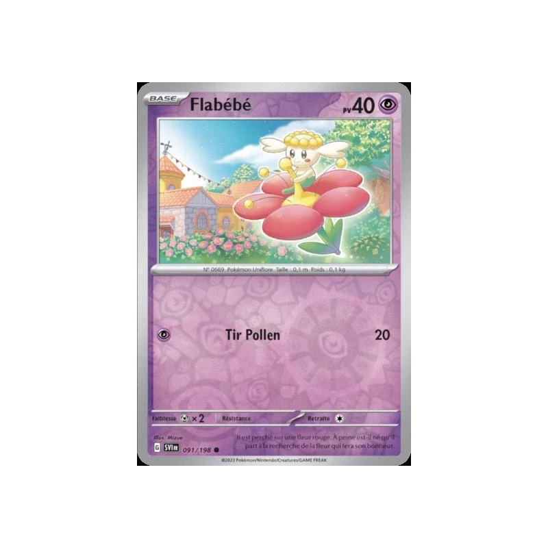 Flabébé (Reverse Holo) SV01 - 091/198