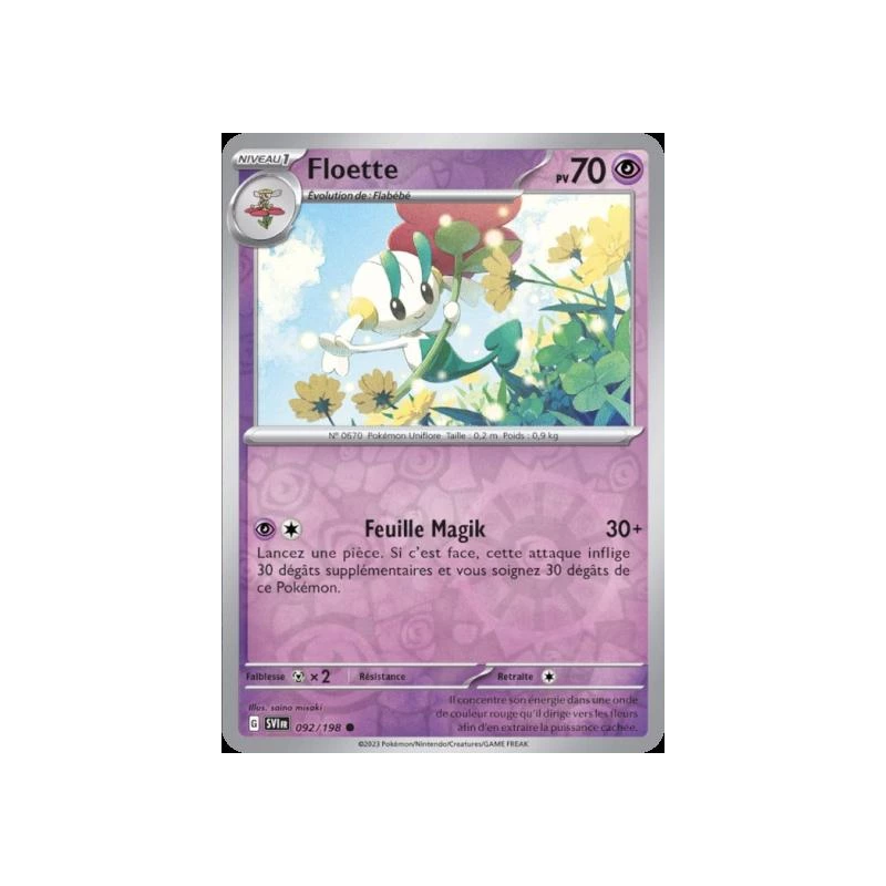 Floette (Reverse Holo) SV01 - 092/198