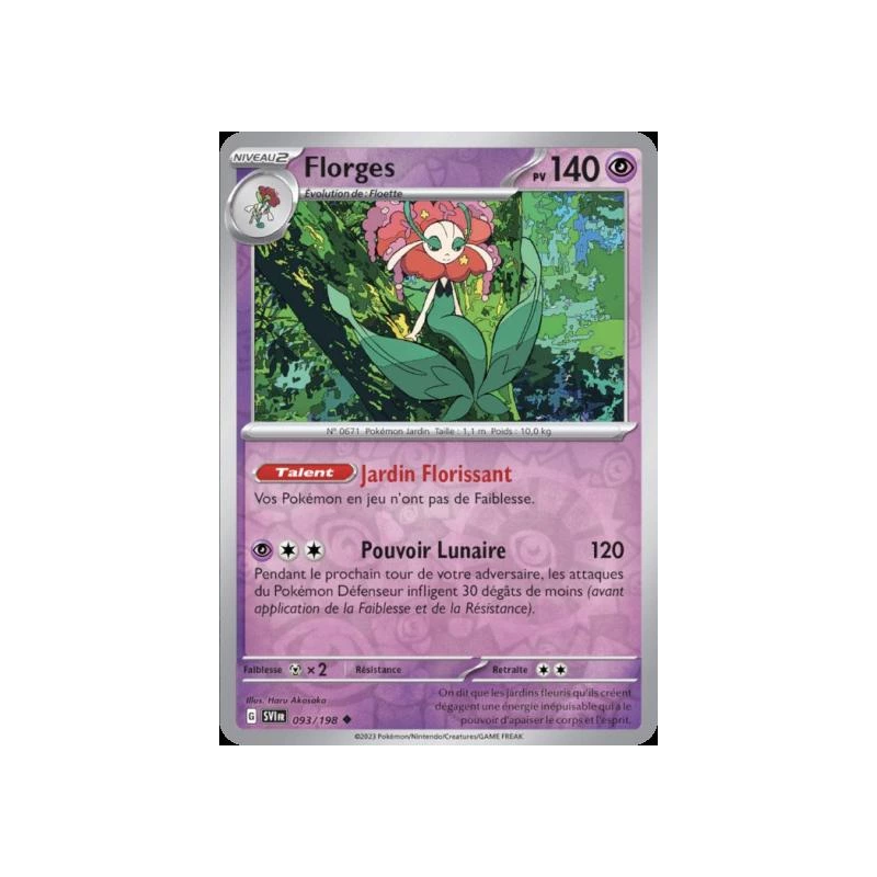 Florges (Reverse Holo) SV01 - 093/198
