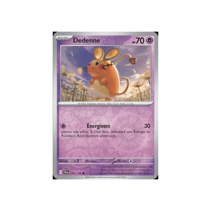 Dedenne (Reverse Holo) SV01 - 094/198