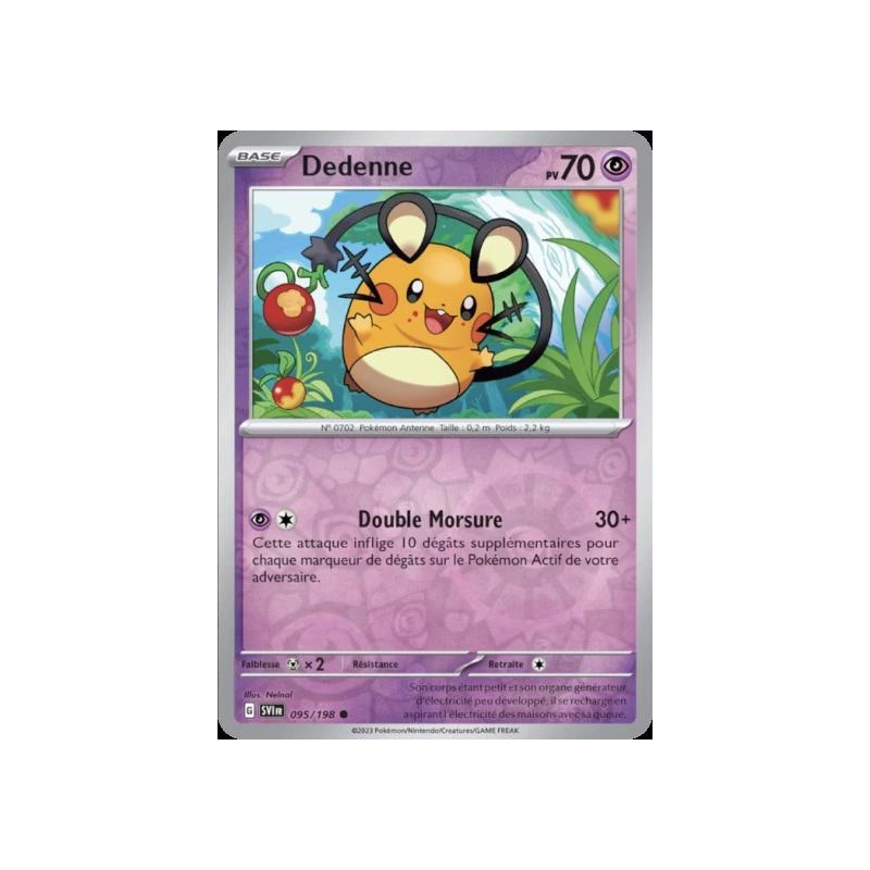 Dedenne (Reverse Holo) SV01 - 095/198