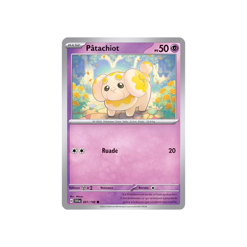 Pâtachiot SV01 - 097/198