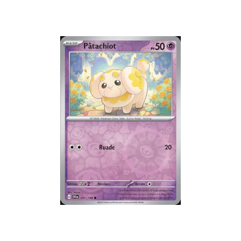 Pâtachiot (Reverse Holo) SV01 - 097/198