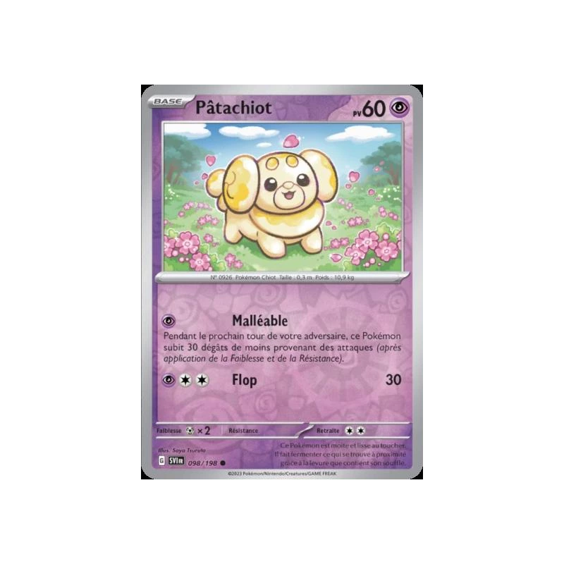 Pâtachiot (Reverse Holo) SV01 - 098/198