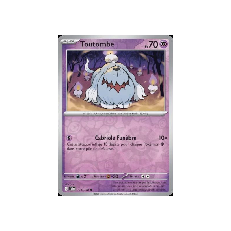 Toutombe (Reverse Holo) SV01 - 104/198