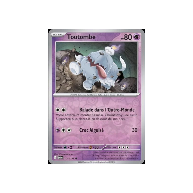 Toutombe (Reverse Holo) SV01 - 105/198